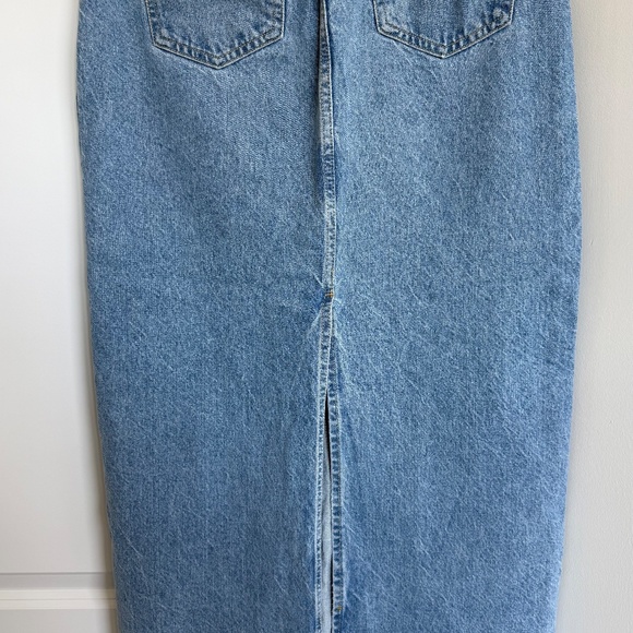 MANGO - Denim maxi skirt - Size S - Picture 3 of 3